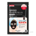 OEM-Gesichtspflege Korean Fashion Black Face Mask Sheet Pore Deep Nourishing Bamboo Charcoal Facial Mask